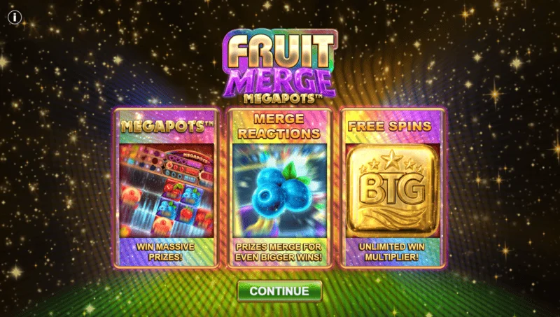 Fruit Merge Megapots - Megapot Coin के साथ बोनस गेम
